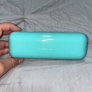 TIFFANY & CO GLASS CASE...